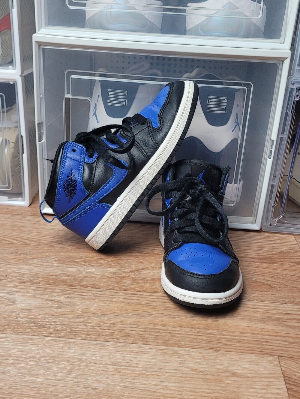 Size 12c - Jordan 1 Mid Hyper Royal 2020